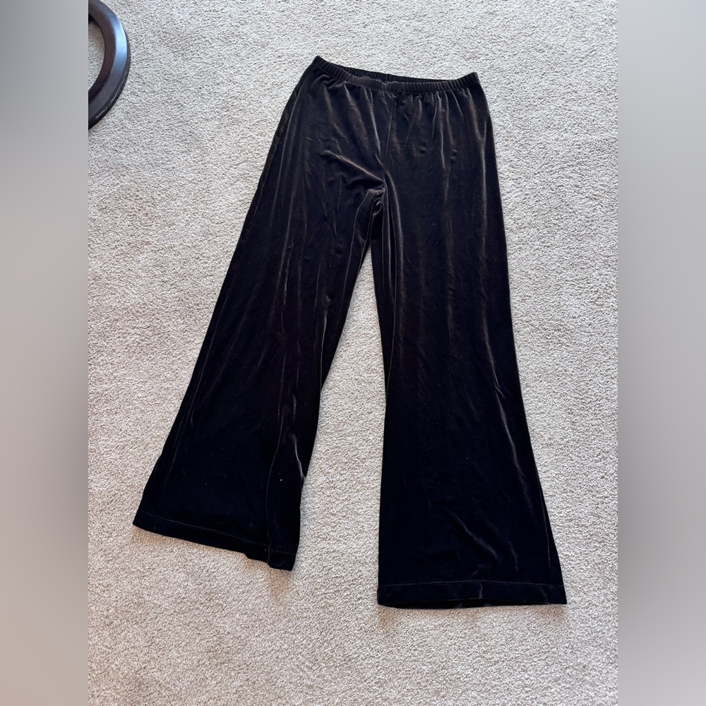 Chico's Dark Olive Trousers sz 2